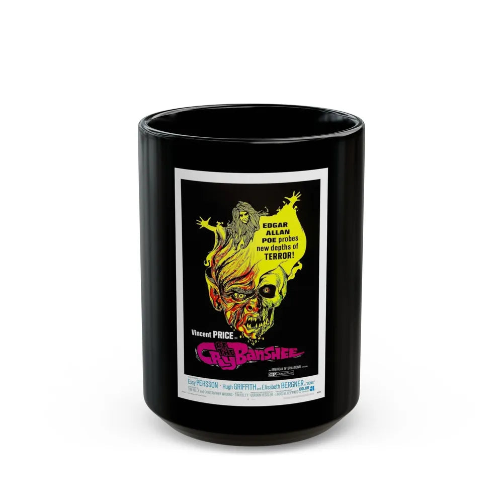 CRY OF THE BANSHEE 1970 Movie Poster - Black Coffee Mug-15oz-Go Mug Yourself