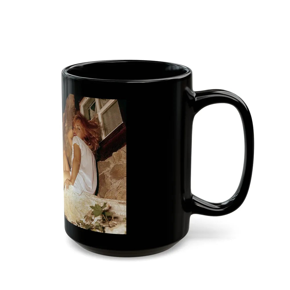 Yvette Vickers #46 - Playboy 1959 Photo (Vintage Female Icon) Black Coffee Mug-Go Mug Yourself