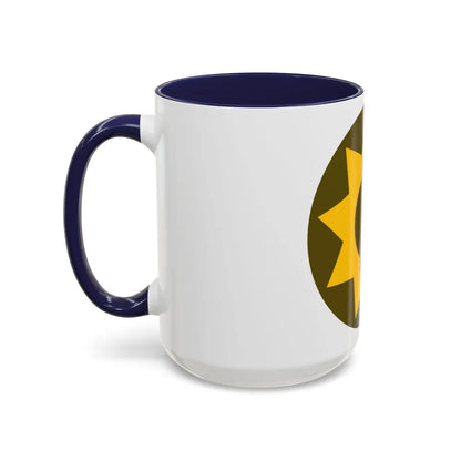 Pacific Coastal Frontier (U.S. Army) Accent Coffee Mug-Go Mug Yourself