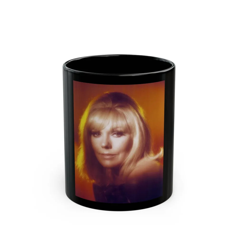 Kim Novak #329 (Vintage Female Icon) Black Coffee Mug-11oz-Go Mug Yourself