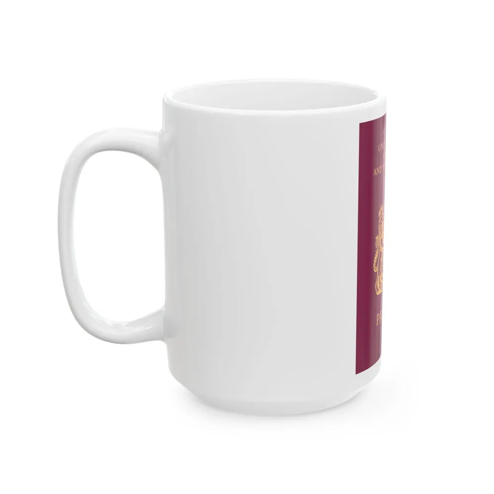 Gibraltar Passport - White Coffee Mug-Go Mug Yourself