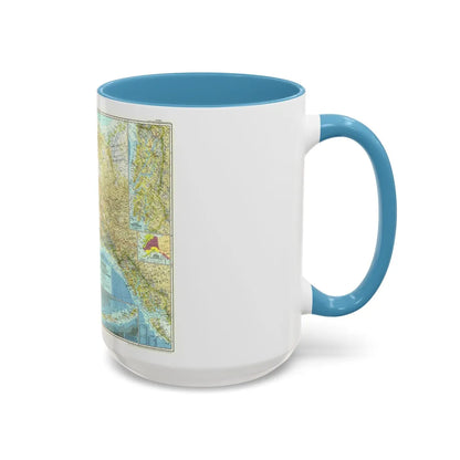 USA - Alaska (1956) (Map) Accent Coffee Mug-Go Mug Yourself