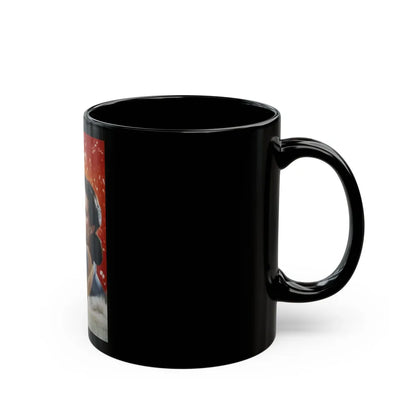 Cathy Downs #04 (Vintage Female Icon) Black Coffee Mug-Go Mug Yourself