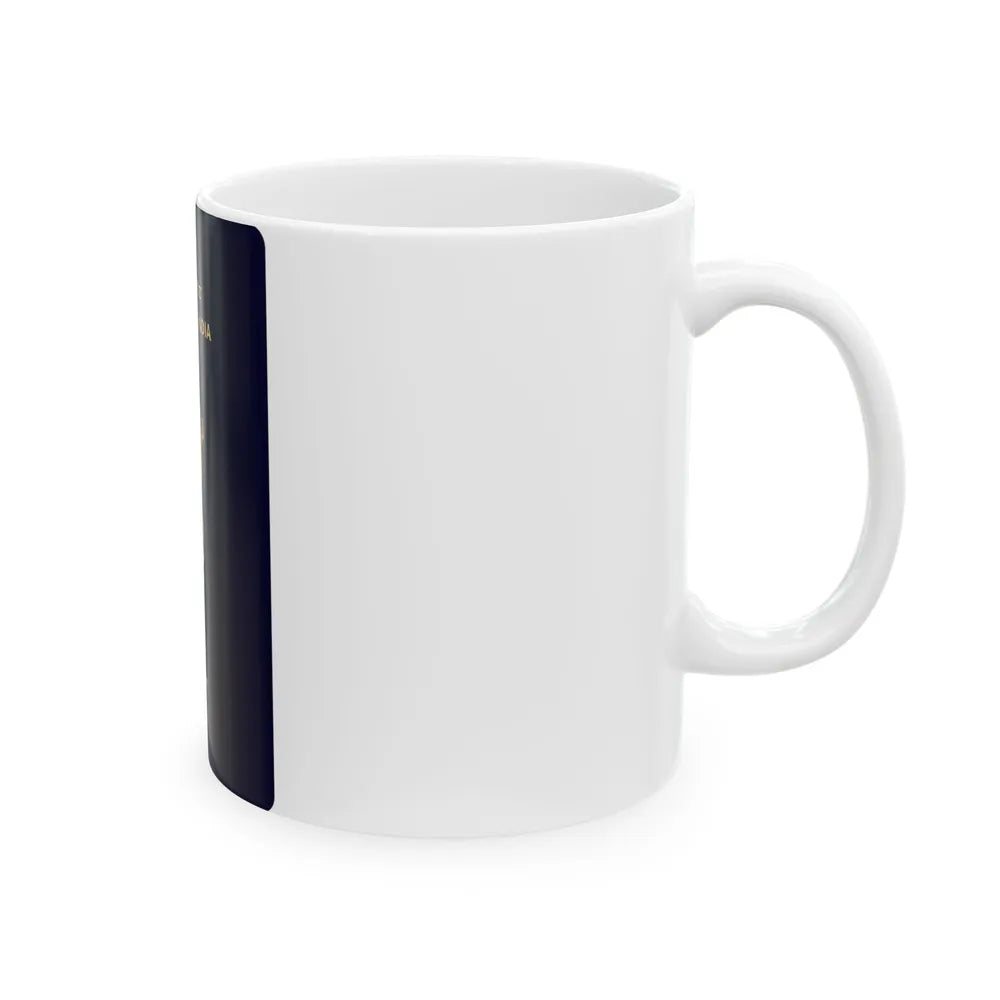 Indian Passport - White Coffee Mug-Go Mug Yourself