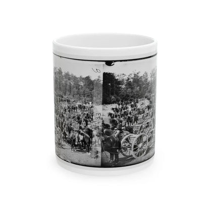 Fair Oaks, Va., Vicinity. Battery M., 2d U.S. Artillery, Commanded By Capt. Henry Benson (U.S. Civil War) White Coffee Mug-11oz-Go Mug Yourself