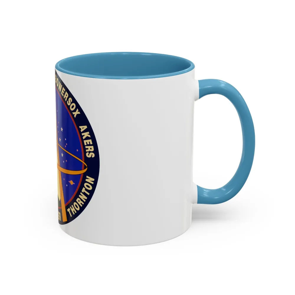 STS 61 (NASA) Accent Coffee Mug-Go Mug Yourself