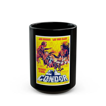 EL CONDOR (SPANISH) 1970 Movie Poster - Black Coffee Mug-15oz-Go Mug Yourself