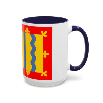 Flag of Cambridgeshire UK - Accent Coffee Mug-Go Mug Yourself