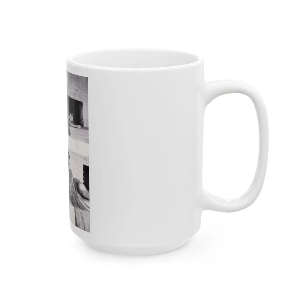 Dawn Richard #98 - Modern Man 1960 Yearbook Queens (Vintage Female Icon) White Coffee Mug-Go Mug Yourself