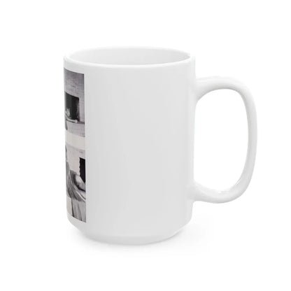 Dawn Richard #98 - Modern Man 1960 Yearbook Queens (Vintage Female Icon) White Coffee Mug-Go Mug Yourself