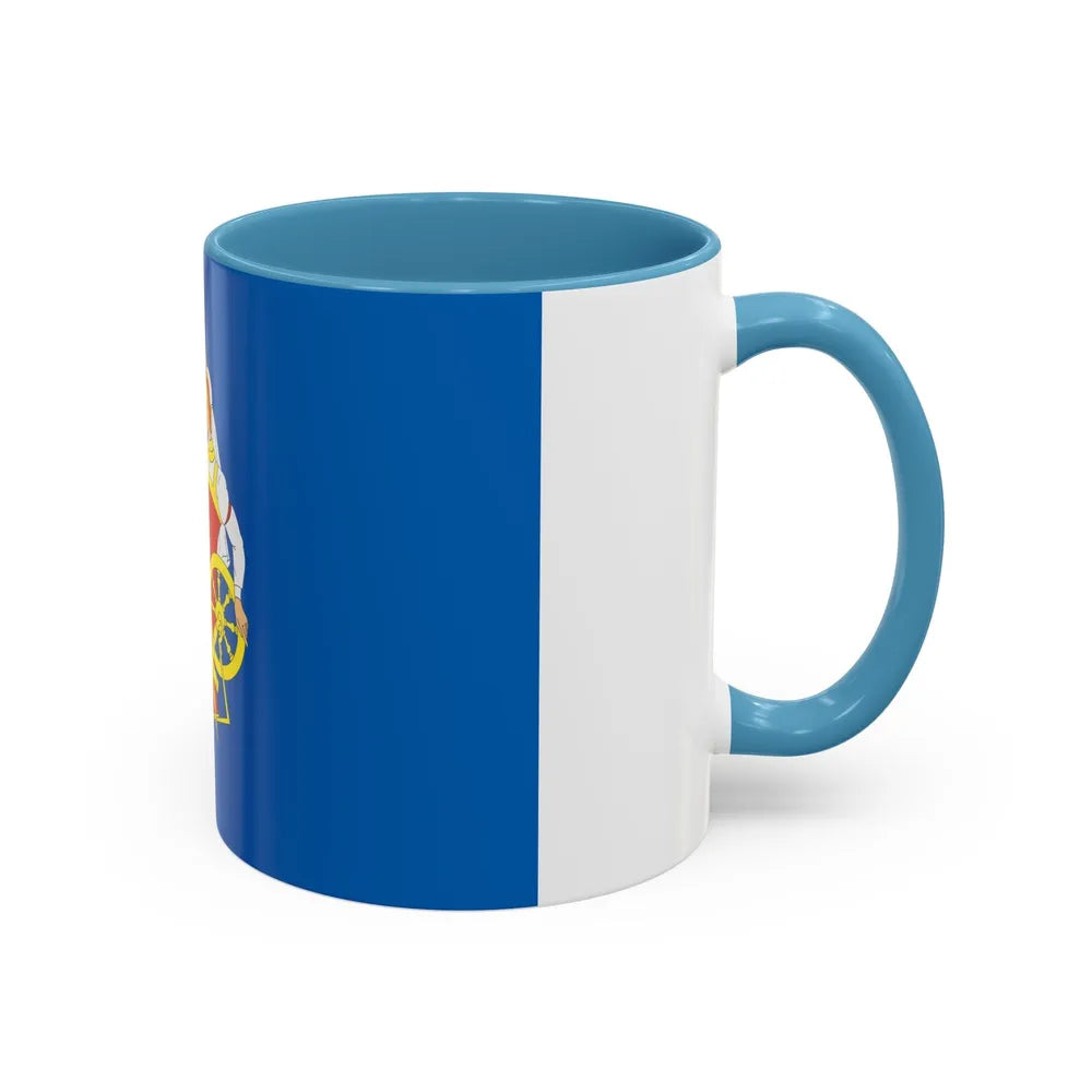 Flag of Ivanovo Russia - Accent Coffee Mug-Go Mug Yourself