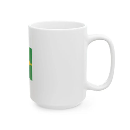 Flag of the Federal District Brazil - White Coffee Mug-Go Mug Yourself