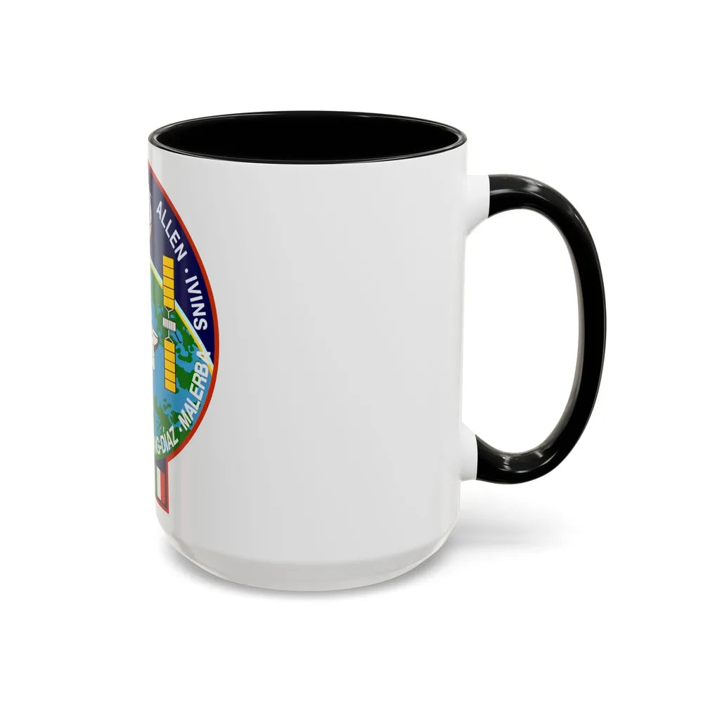 STS 46 (NASA) Accent Coffee Mug-Go Mug Yourself