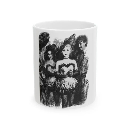 Diplomat's Lady, Woman's Day, September 1954 - White Coffee Mug-11oz-Go Mug Yourself