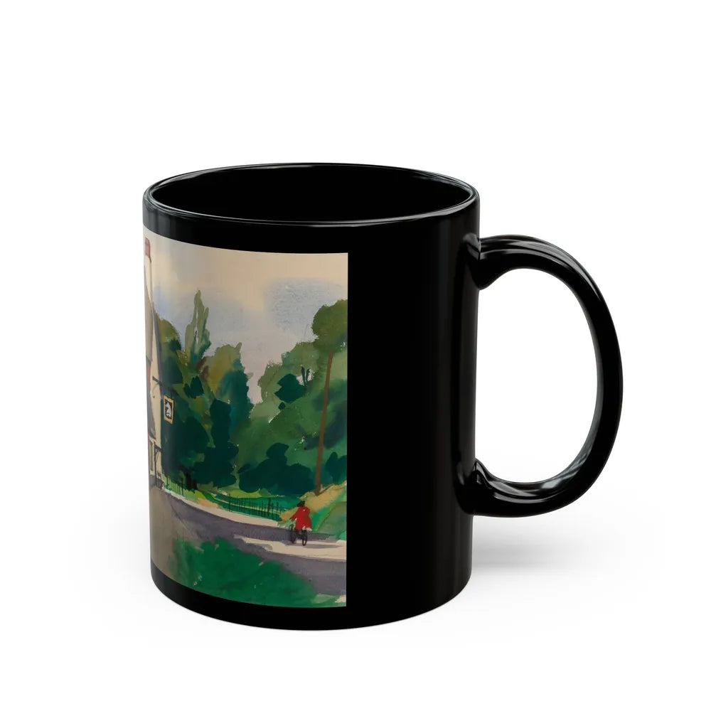 Country Life (2) - Black Coffee Mug-Go Mug Yourself