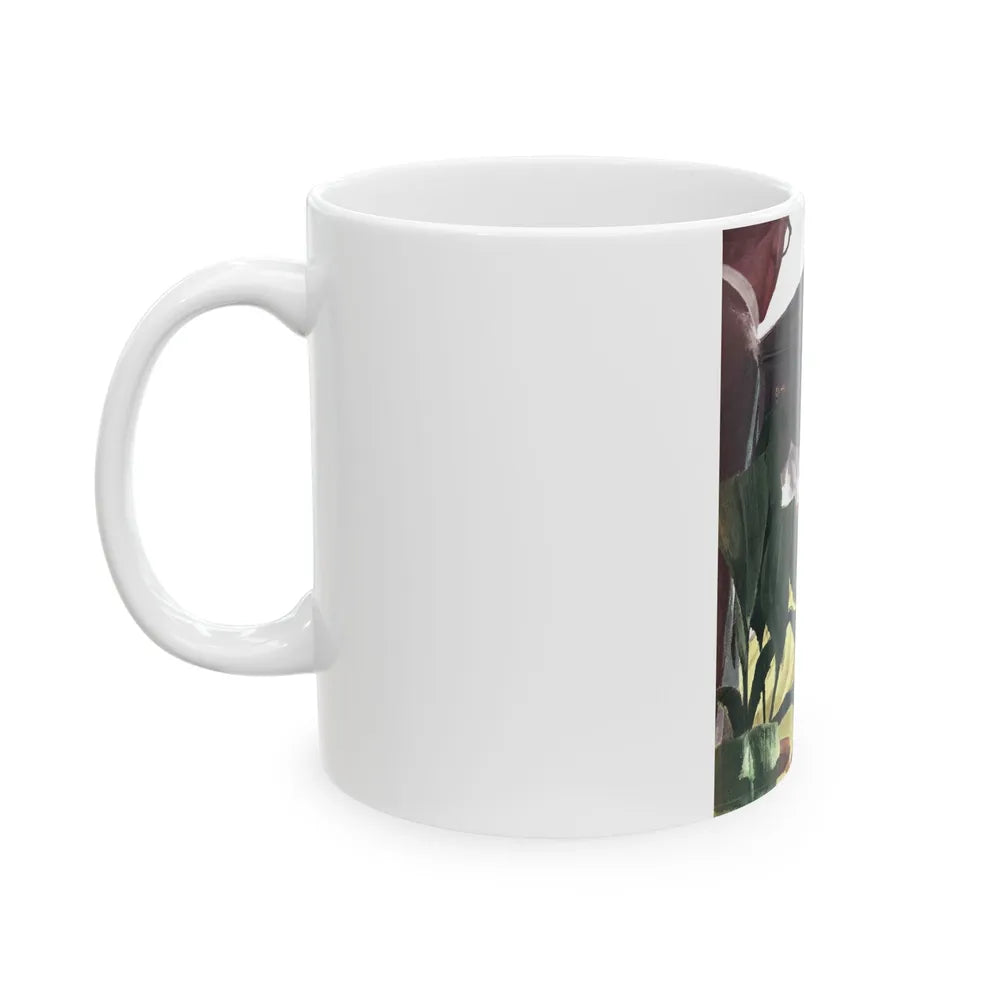 Collier's magazine illustration - White Coffee Mug-Go Mug Yourself