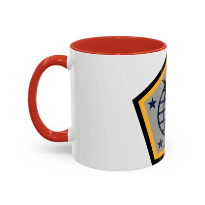 Human Resources Command (U.S. Army) Accent Coffee Mug-Go Mug Yourself