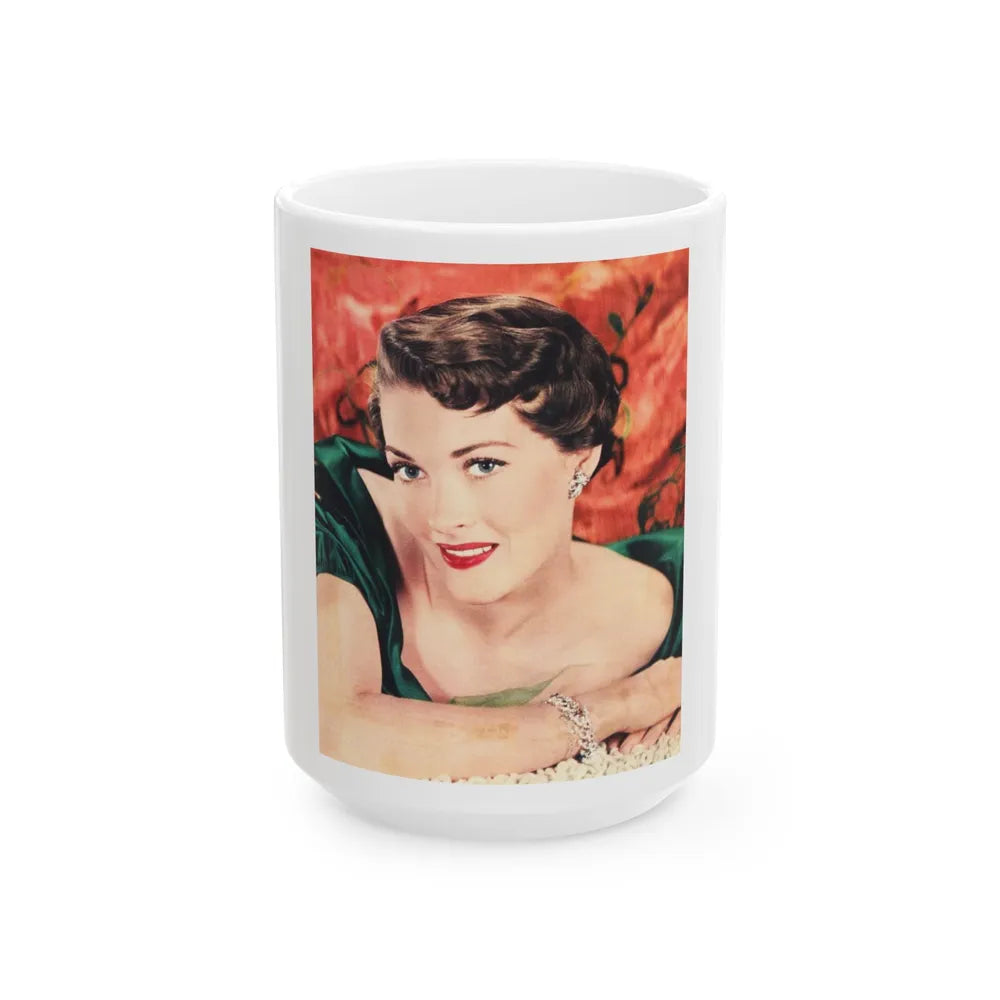 Paula Raymond #31 (Vintage Female Icon) White Coffee Mug-15oz-Go Mug Yourself