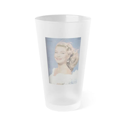 Lori Nelson #51 (Vintage Female Icon) Frosted Pint 16oz-16oz-Frosted-Go Mug Yourself