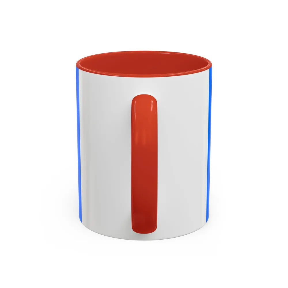 Flag of Jastarnia Poland - Accent Coffee Mug-Go Mug Yourself