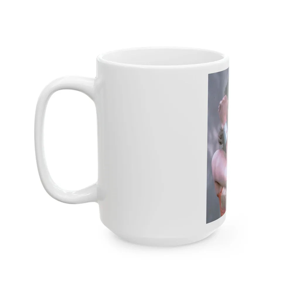 Lynda Carter #233 - Wonder Woman Photo (Vintage Female Icon) White Coffee Mug-Go Mug Yourself