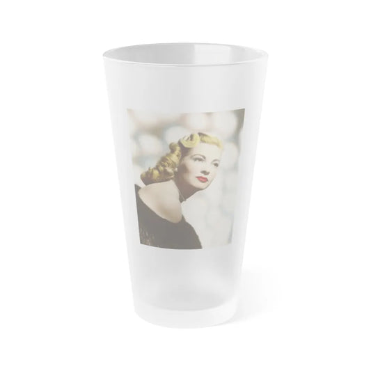 Lori Nelson #104 (Vintage Female Icon) Frosted Pint 16oz-16oz-Frosted-Go Mug Yourself