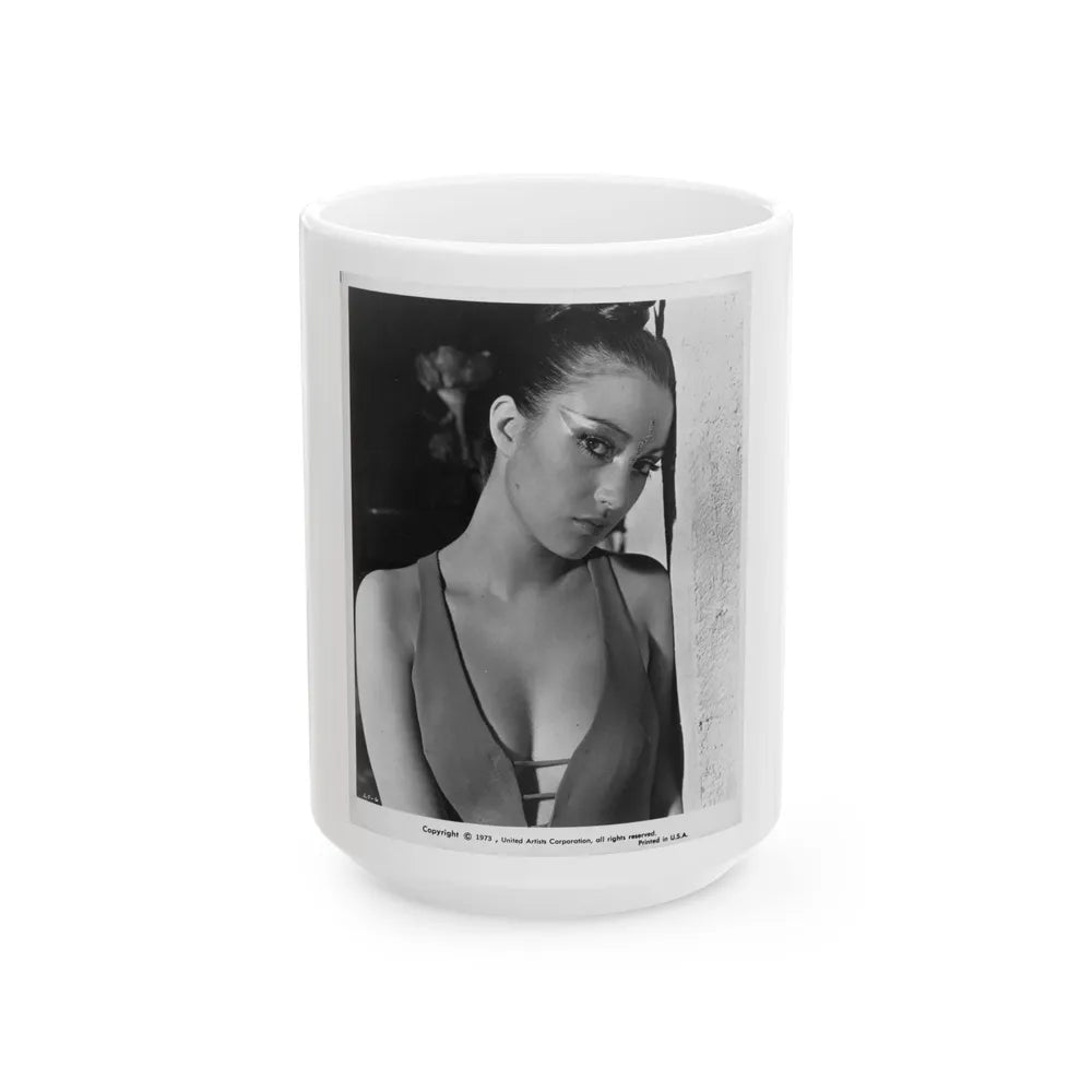 Jane Seymour #22 (Vintage Female Icon) White Coffee Mug-15oz-Go Mug Yourself