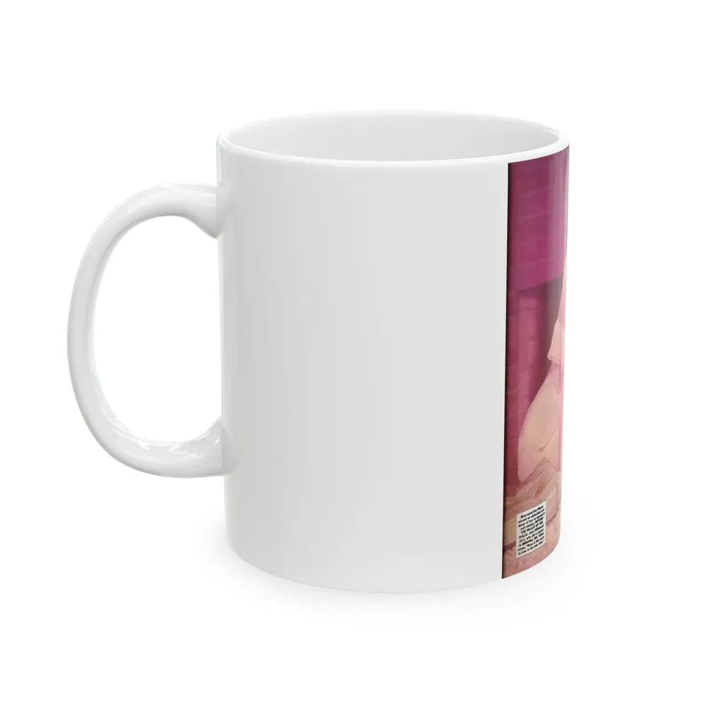 Eve Meyer #51 (Vintage Female Icon) White Coffee Mug-Go Mug Yourself