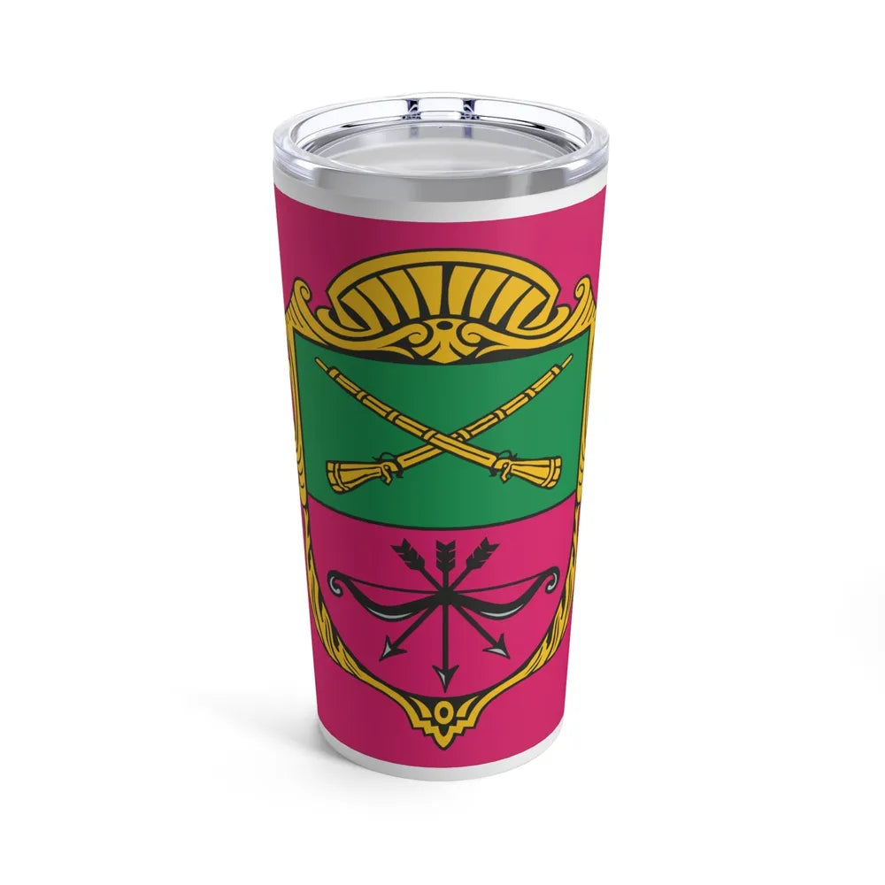 Flag of Zaporizhzhia Ukraine - Tumbler 20oz-20oz-Go Mug Yourself