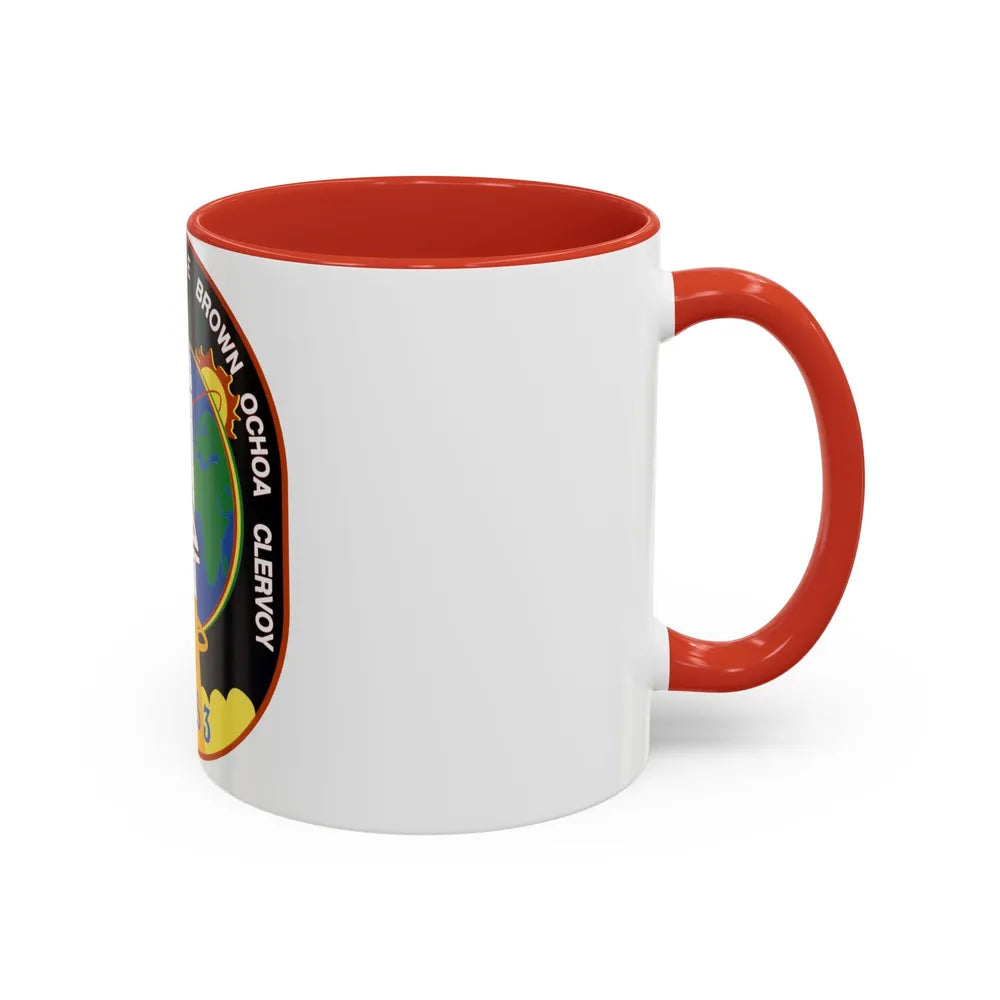 STS 66 (NASA) Accent Coffee Mug-Go Mug Yourself