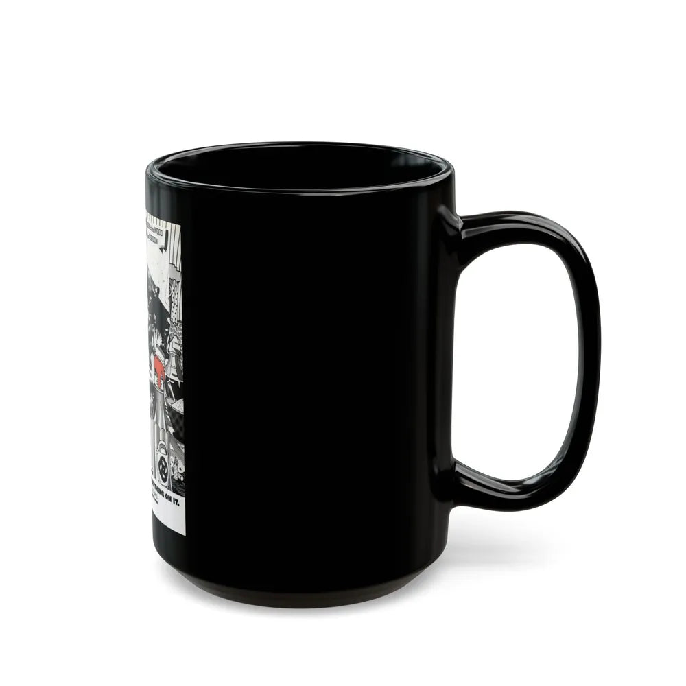 Steve Winwood 1971 (Music Poster) Black Coffee Mug-Go Mug Yourself