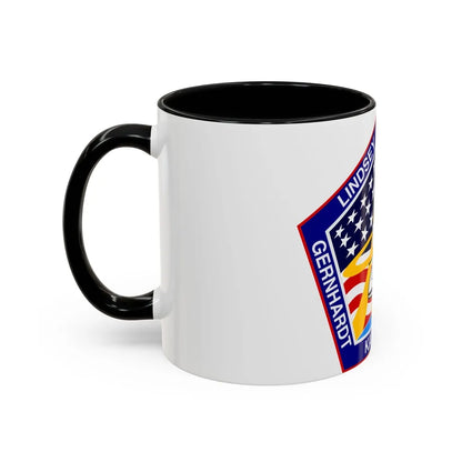 STS 104 (NASA) Accent Coffee Mug-Go Mug Yourself