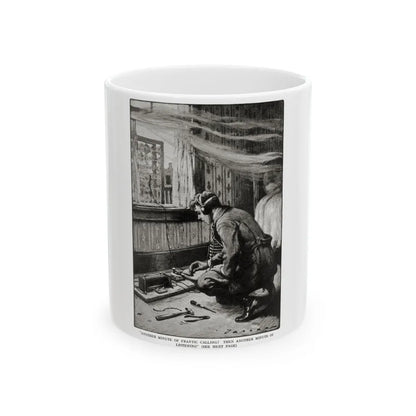 Blazes, Bruce and Bed-springs, St. Nicholas magazine, February 1923 - White Coffee Mug-11oz-Go Mug Yourself