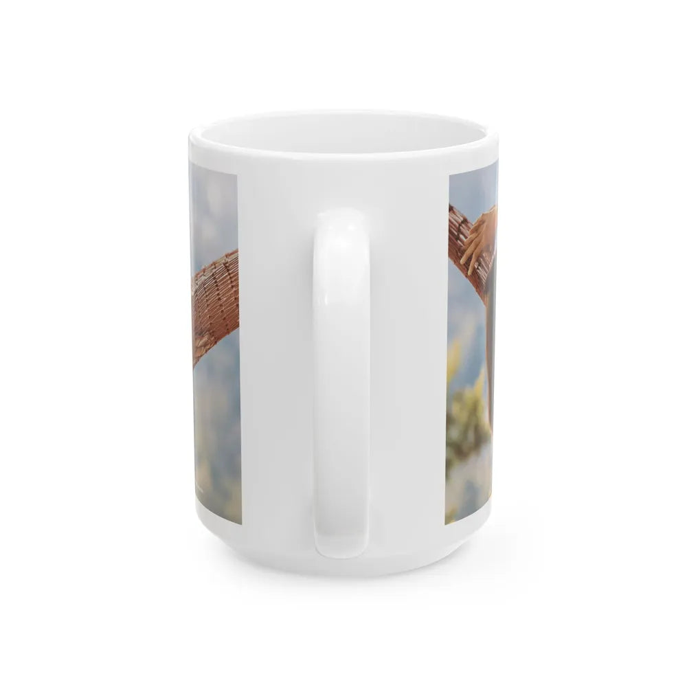 Victoria Vetri #01 - Nude ''Playboy Centerfold Gate''2 (Vintage Female Icon) White Coffee Mug-Go Mug Yourself