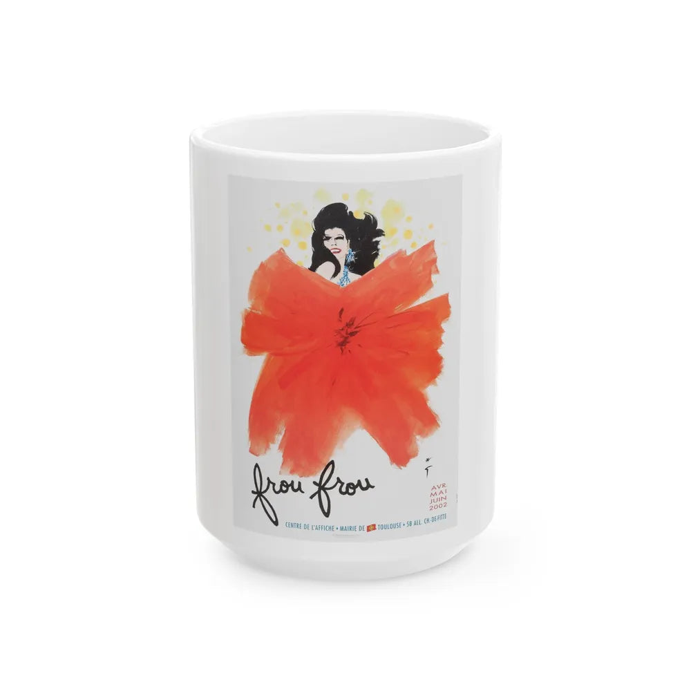 Frou Frou Exhibition (2002) - White Coffee Mug-15oz-Go Mug Yourself