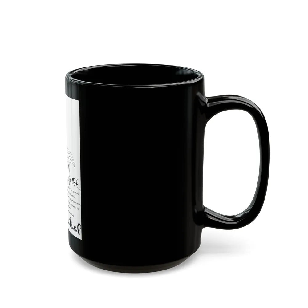 Germaine Monteil, 1946 - Black Coffee Mug-Go Mug Yourself