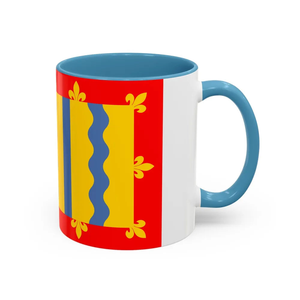 Flag of Cambridgeshire UK - Accent Coffee Mug-Go Mug Yourself