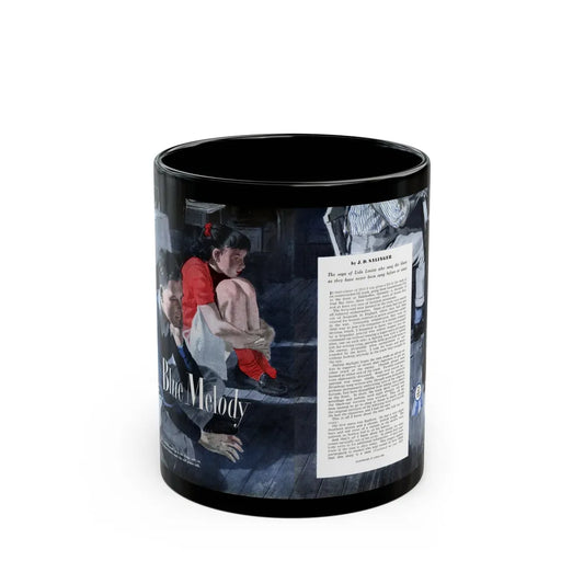 Blue Melody, Cosmopolitan, September 1948 - Black Coffee Mug-11oz-Go Mug Yourself