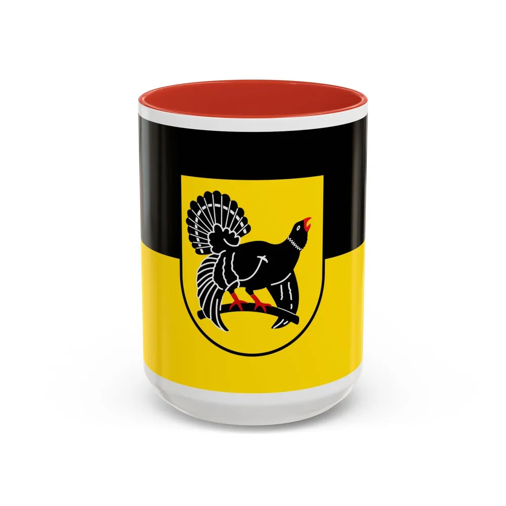 Flag of Freudenstadt Germany - Accent Coffee Mug-15oz-Red-Go Mug Yourself