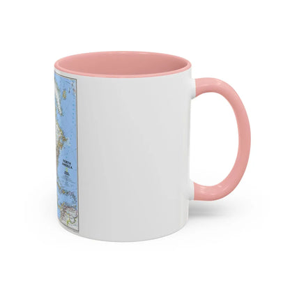 North America (2005) (Map) Accent Coffee Mug-Go Mug Yourself