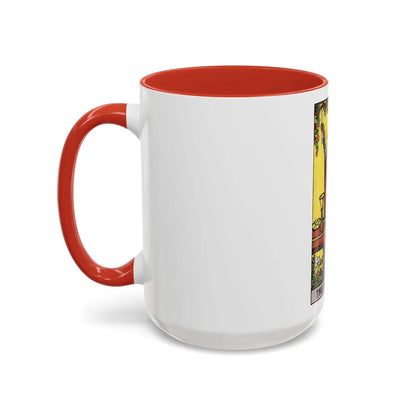 The Magician (Tarot Card) Accent Coffee Mug-Go Mug Yourself