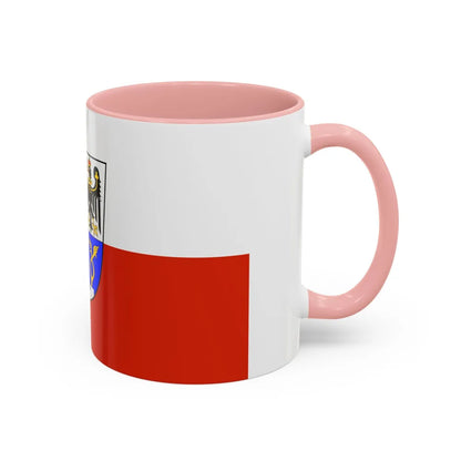 Flag of Erlangen Germany - Accent Coffee Mug-Go Mug Yourself