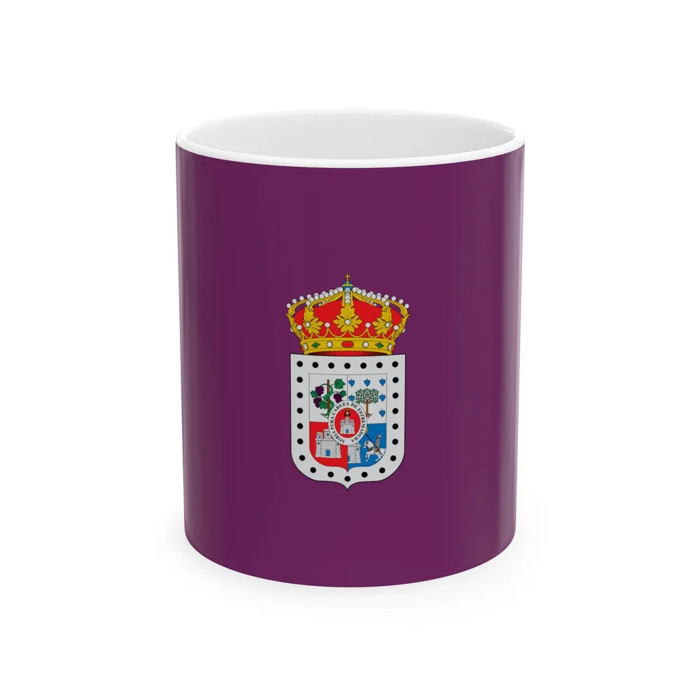 Flag of Soria Spain - White Coffee Mug-11oz-Go Mug Yourself