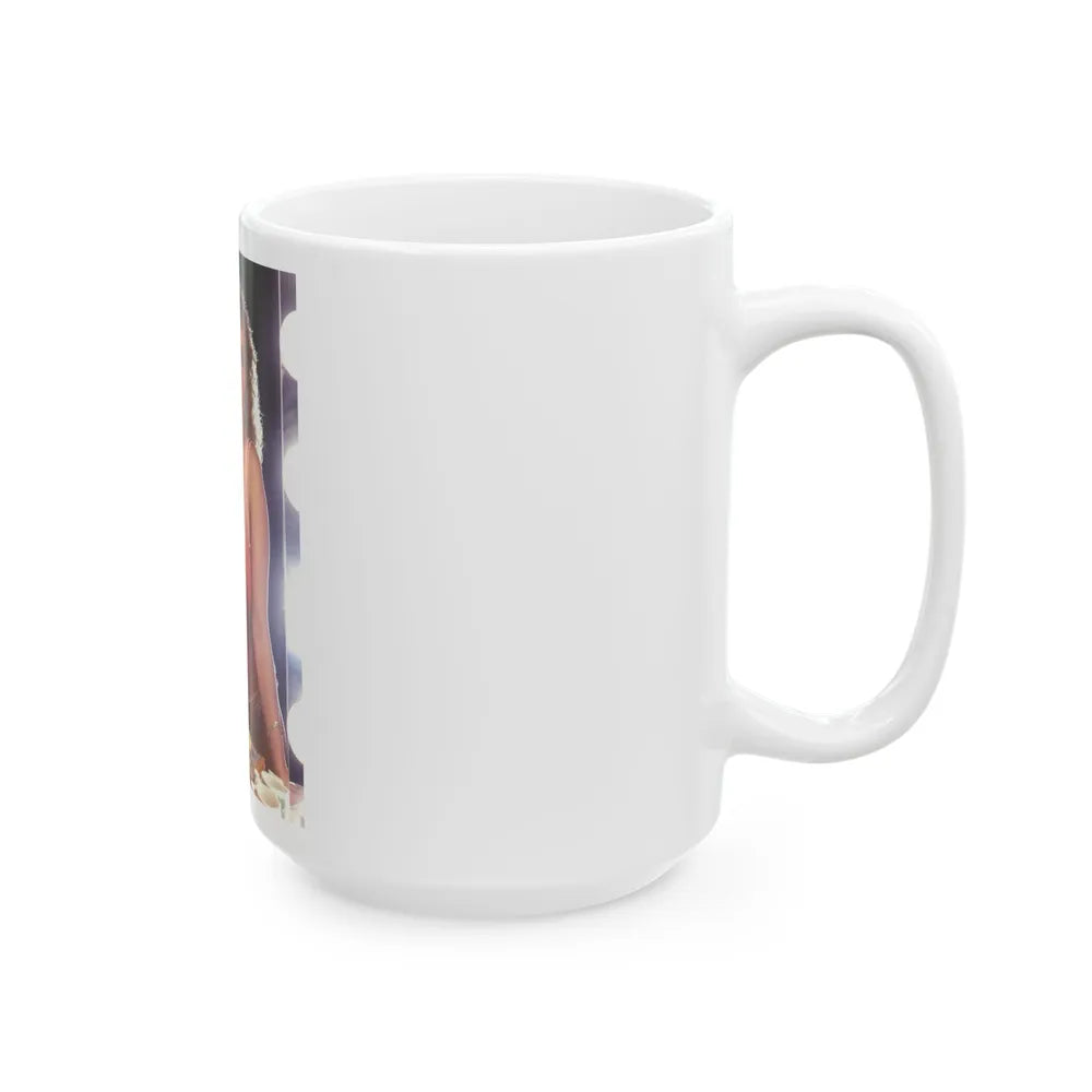 Linda Blair #116 (Vintage Female Icon) White Coffee Mug-Go Mug Yourself