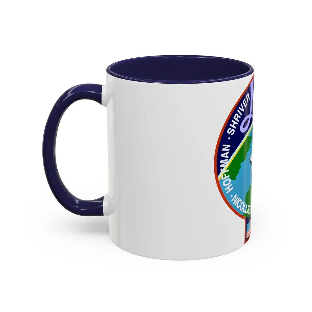 STS 46 (NASA) Accent Coffee Mug-Go Mug Yourself