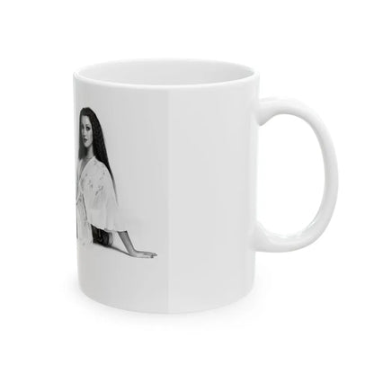 Jane Seymour #53 (Vintage Female Icon) White Coffee Mug-Go Mug Yourself