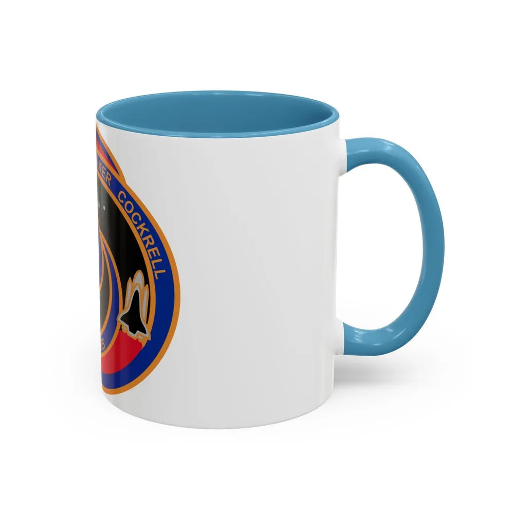 STS 69 (NASA) Accent Coffee Mug-Go Mug Yourself