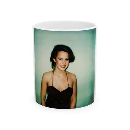 Linda Blair #20 (Vintage Female Icon) White Coffee Mug-11oz-Go Mug Yourself