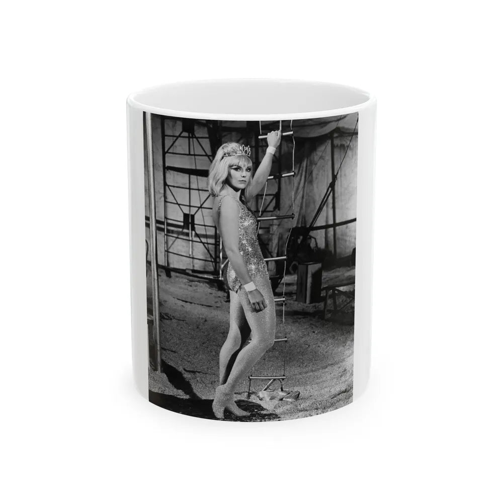 Kim Novak #292 (Vintage Female Icon) White Coffee Mug-11oz-Go Mug Yourself