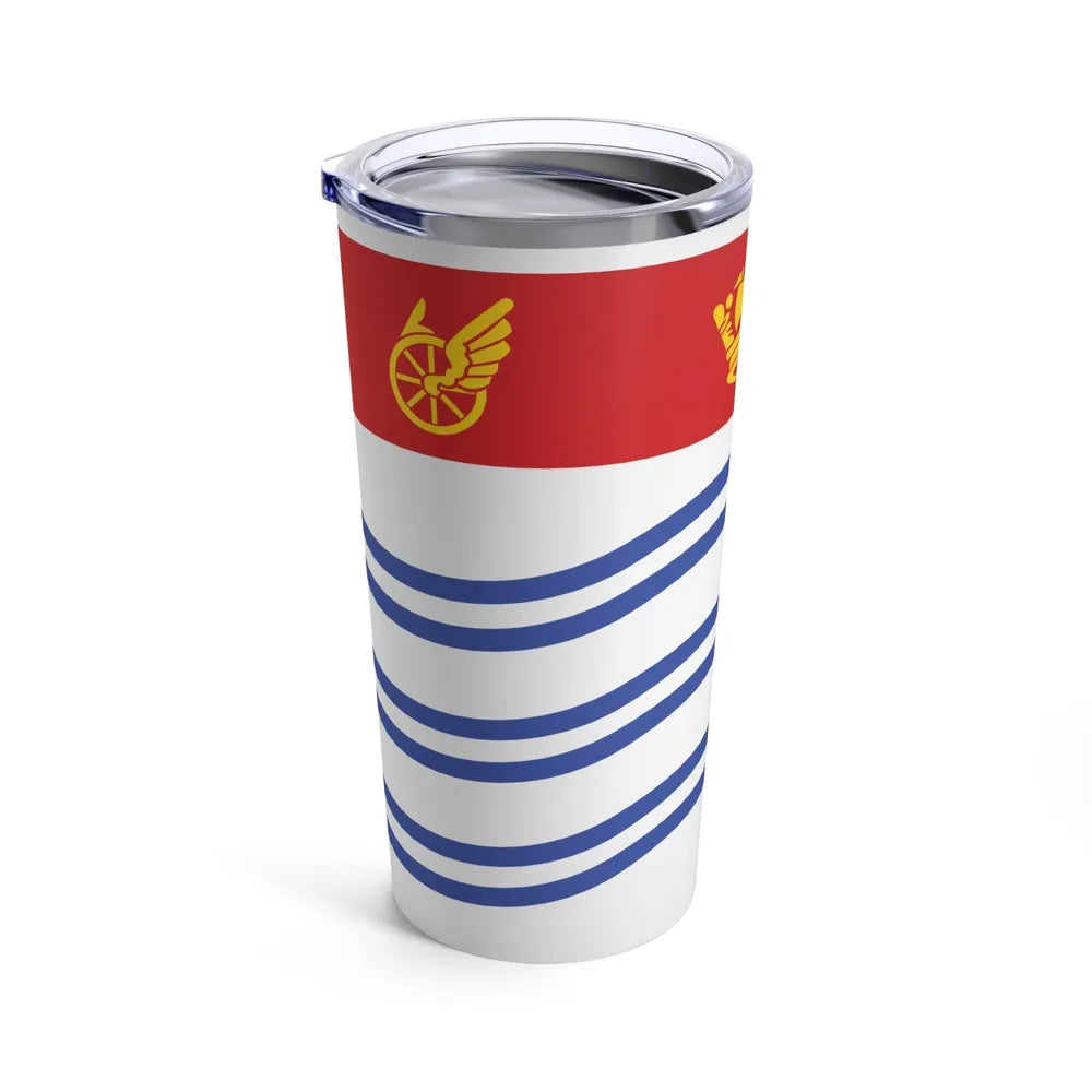 Flag of Barrie Canada - Tumbler 20oz-Go Mug Yourself